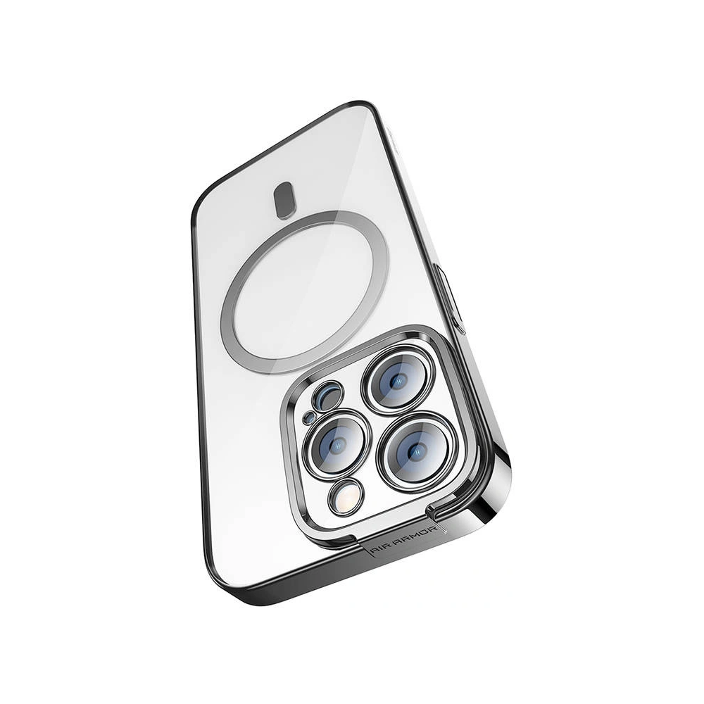 Hurtownia GSM - Set mit Hülle + Glas Baseus Glitter MagSafe Apple iPhone 14 Pro (silber) - BSU3945 - {ean13} - Hurt