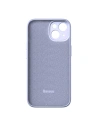 Hurtownia GSM - Sada pouzdra + sklo Baseus Liquid Silica Gel Apple iPhone 14 (levandulové) - BSU3947 - {ean13} - Hurt