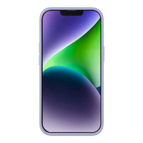 Zestaw etui + szkło Baseus Liquid Silica Gel Apple iPhone 14 (lawendowe)