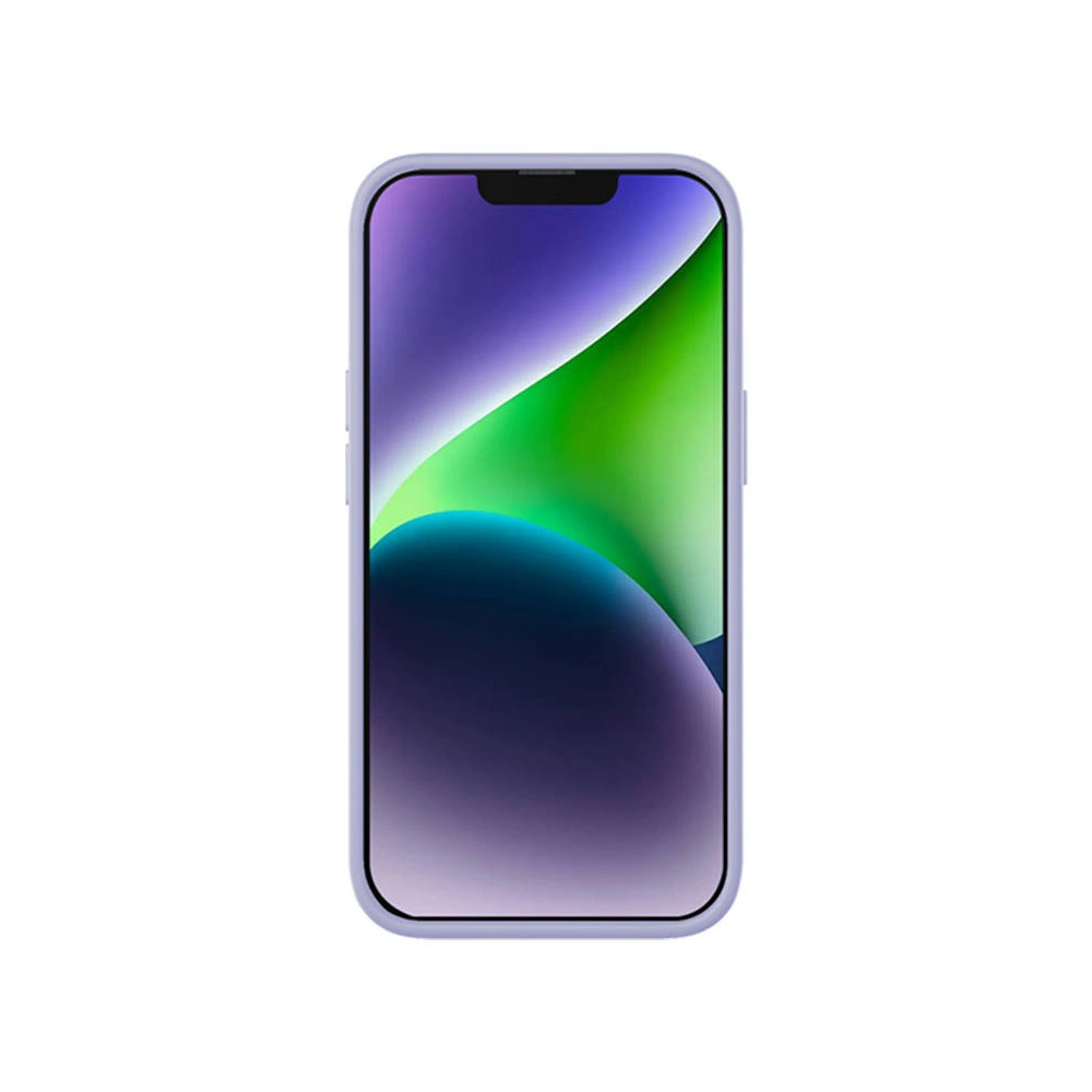 Hurtownia GSM - Sada pouzdra + sklo Baseus Liquid Silica Gel Apple iPhone 14 (levandulové) - BSU3947 - {ean13} - Hurt