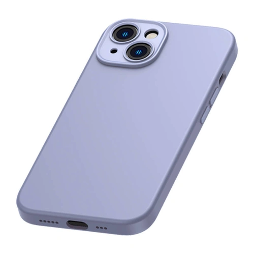 Zestaw etui + szkło Baseus Liquid Silica Gel Apple iPhone 14 (lawendowe)