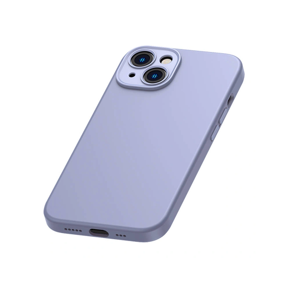 Hurtownia GSM - Tok + üveg Baseus Liquid Silica Gel Apple iPhone 14 (levendula) - BSU3947 - {ean13} - Hurt
