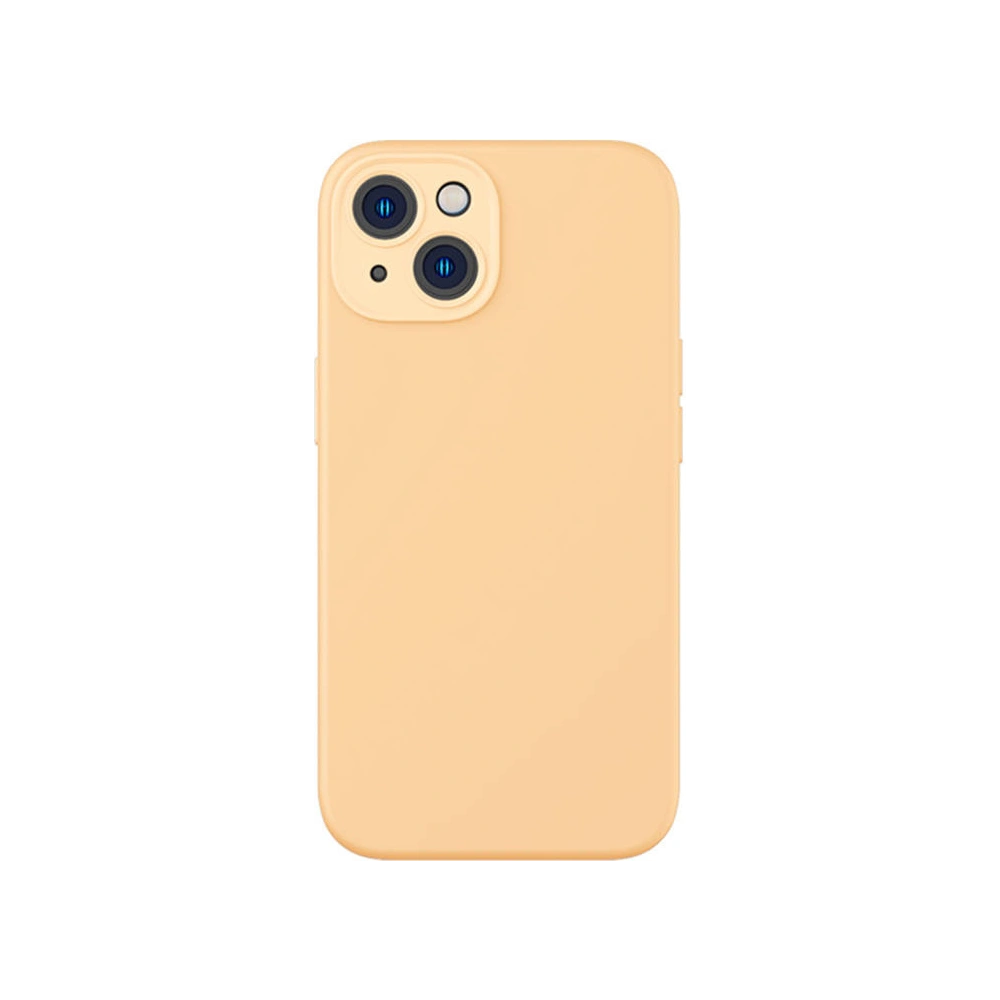 Hurtownia GSM - Sada pouzdra + sklo Baseus Liquid Silica Gel Apple iPhone 14 (žluté) - BSU3948 - {ean13} - Hurt