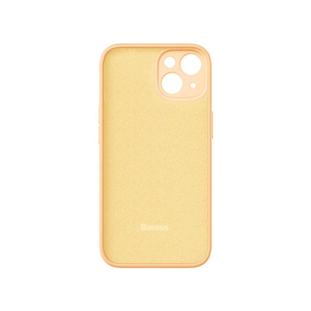 Hurtownia GSM - Set mit Hülle + Glas Baseus Liquid Silica Gel Apple iPhone 14 Plus / 15 Plus (gelb) - BSU3949 - {ean13} - Hurt