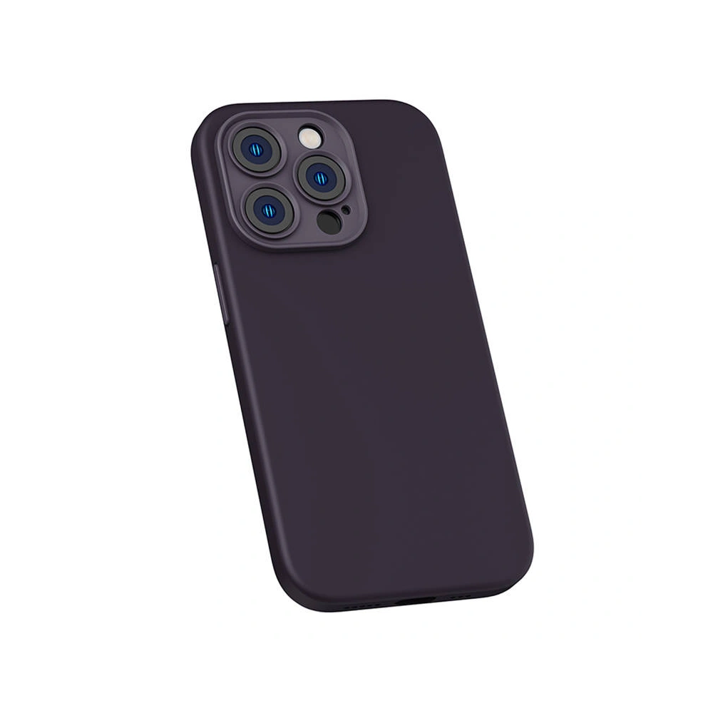 Hurtownia GSM - Set husă + sticlă Baseus Liquid Silica Gel Apple iPhone 14 Pro (mov) - BSU3950 - {ean13} - Hurt