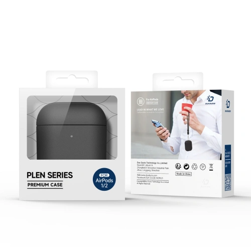 Etui Dux Ducis Plen Apple AirPods 2/1 czarne