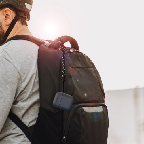 Etui Dux Ducis Plen Apple AirPods 2/1 niebieskie