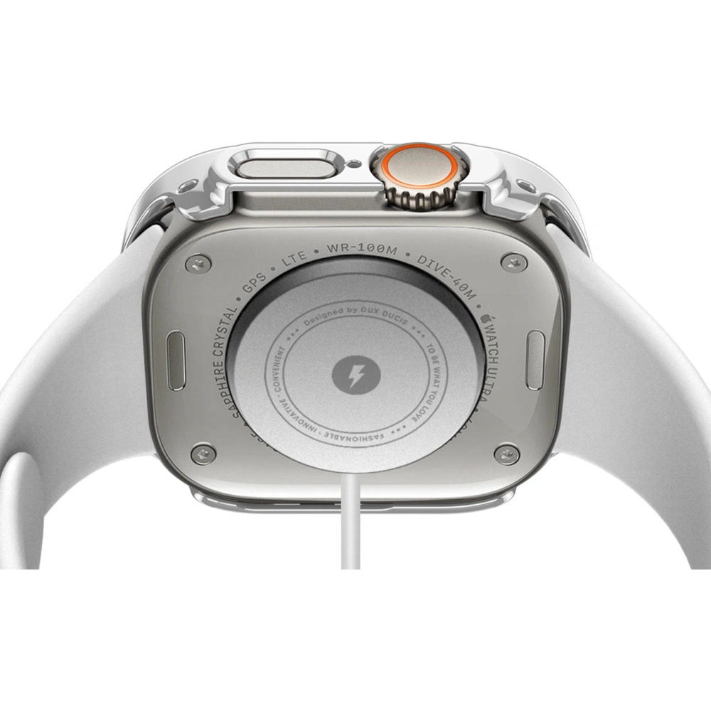 Dux Ducis Hamo case for Apple Watch Ultra 49mm silver