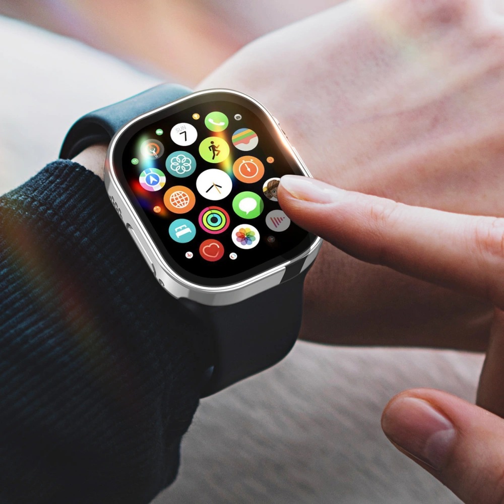 Dux Ducis Hamo tok Apple Watch Ultra 49mm ezüst
