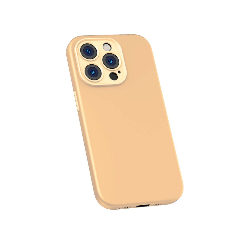 Wholesale Baseus Liquid Silica Gel Case + Glass Apple iPhone 14 Pro (yellow) - BSU3951 - {ean13} - Hurt