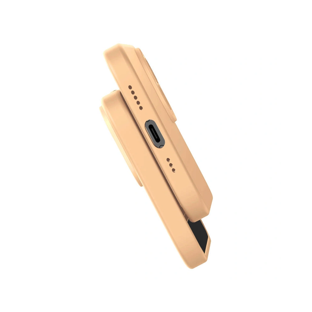 Hurtownia GSM - Set husă + sticlă Baseus Liquid Silica Gel Apple iPhone 14 Pro (galben) - BSU3951 - {ean13} - Hurt