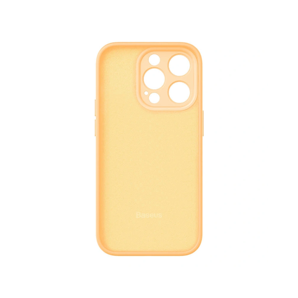 Wholesale Baseus Liquid Silica Gel Case + Glass Apple iPhone 14 Pro (yellow) - BSU3951 - {ean13} - Hurt