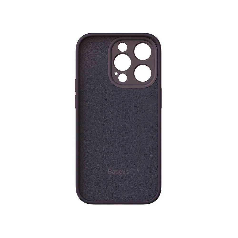 Hurtownia GSM - Sada pouzdra + sklo Baseus Liquid Silica Gel Apple iPhone 14 Pro Max (fialové) - BSU3953 - {ean13} - Hurt