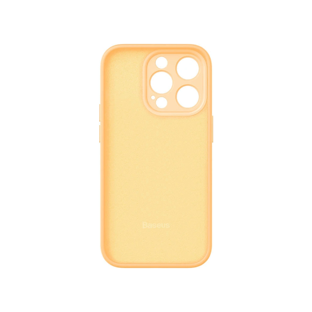 Hurtownia GSM - Set Schutzhülle + Glas Baseus Liquid Silica Gel Apple iPhone 14 Pro Max (gelb) - BSU3954 - {ean13} - Hurt
