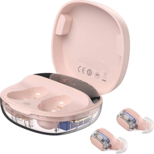 TWS Kopfhörer Baseus Encok WM01 Plus (rosa)