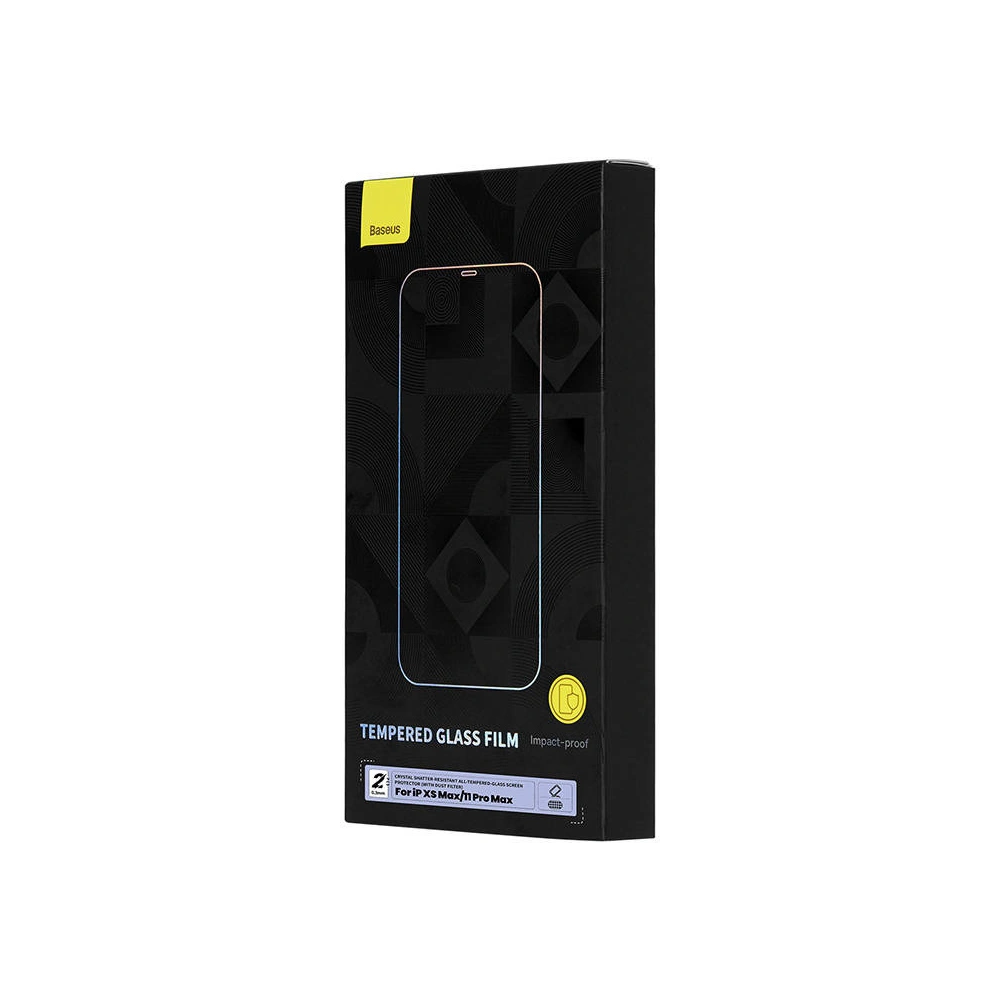 Hurtownia GSM - Gehärtetes Glas Baseus Crystal 0.3mm Apple iPhone 11 Pro Max/XS Max [2 PACK] - BSU3960 - {ean13} - Hurt
