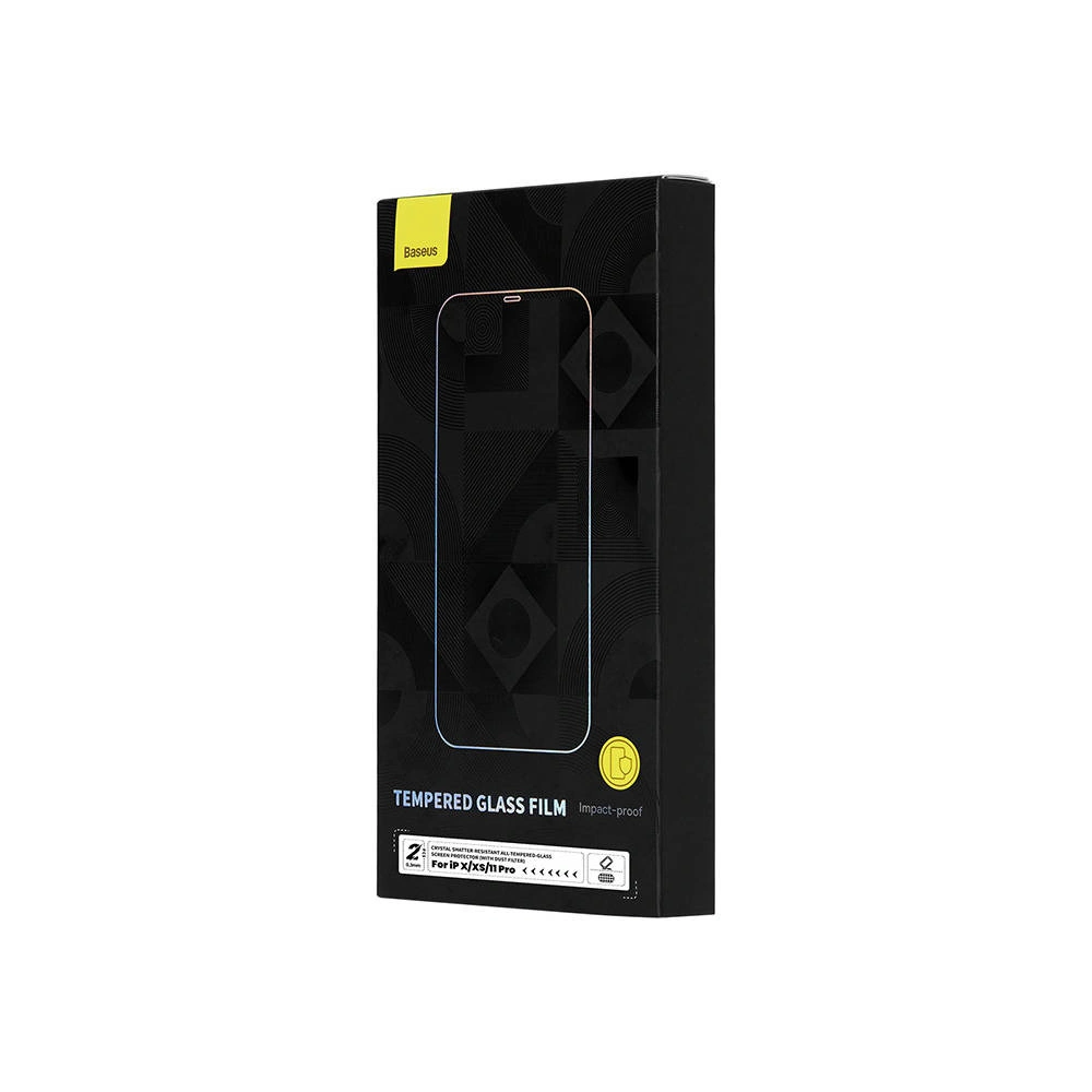 Hurtownia GSM - Sticlă securizată Baseus Crystal 0.3mm Apple iPhone 11 Pro/XS/X [2 PACK] - BSU3961 - {ean13} - Hurt