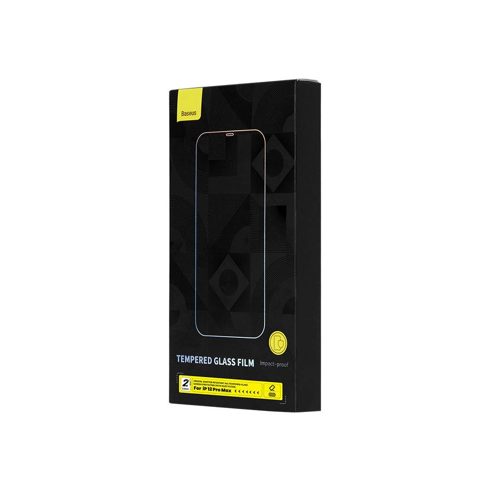 Hurtownia GSM - Sklo tvrzené Baseus Crystal 0.3mm Apple iPhone 12 Pro Max [2 PACK] - BSU3962 - {ean13} - Hurt