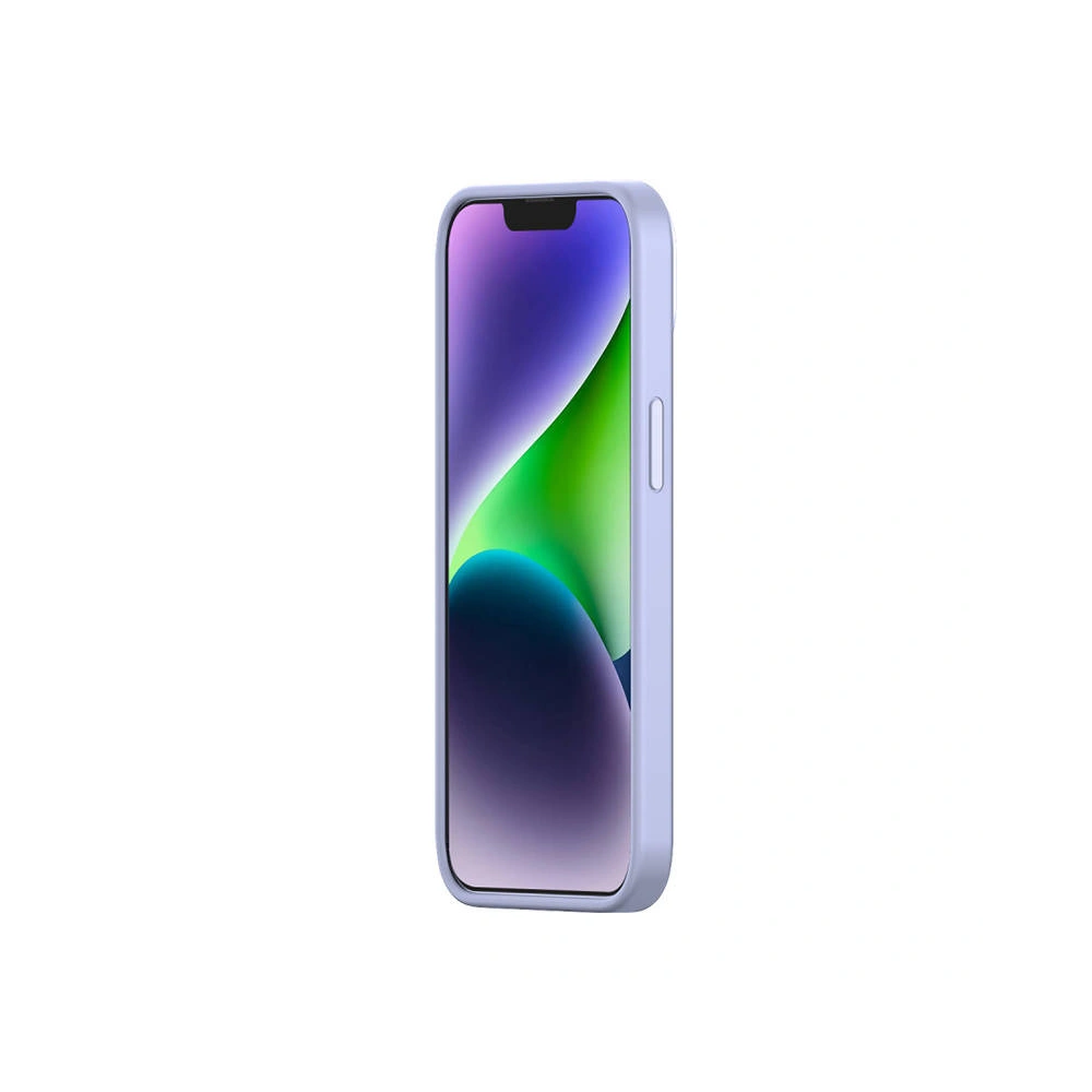 Hurtownia GSM - Set husă + sticlă Baseus Liquid Silica Gel Apple iPhone 14 Plus / 15 Plus (lavandă) - BSU3967 - {ean13} - Hurt