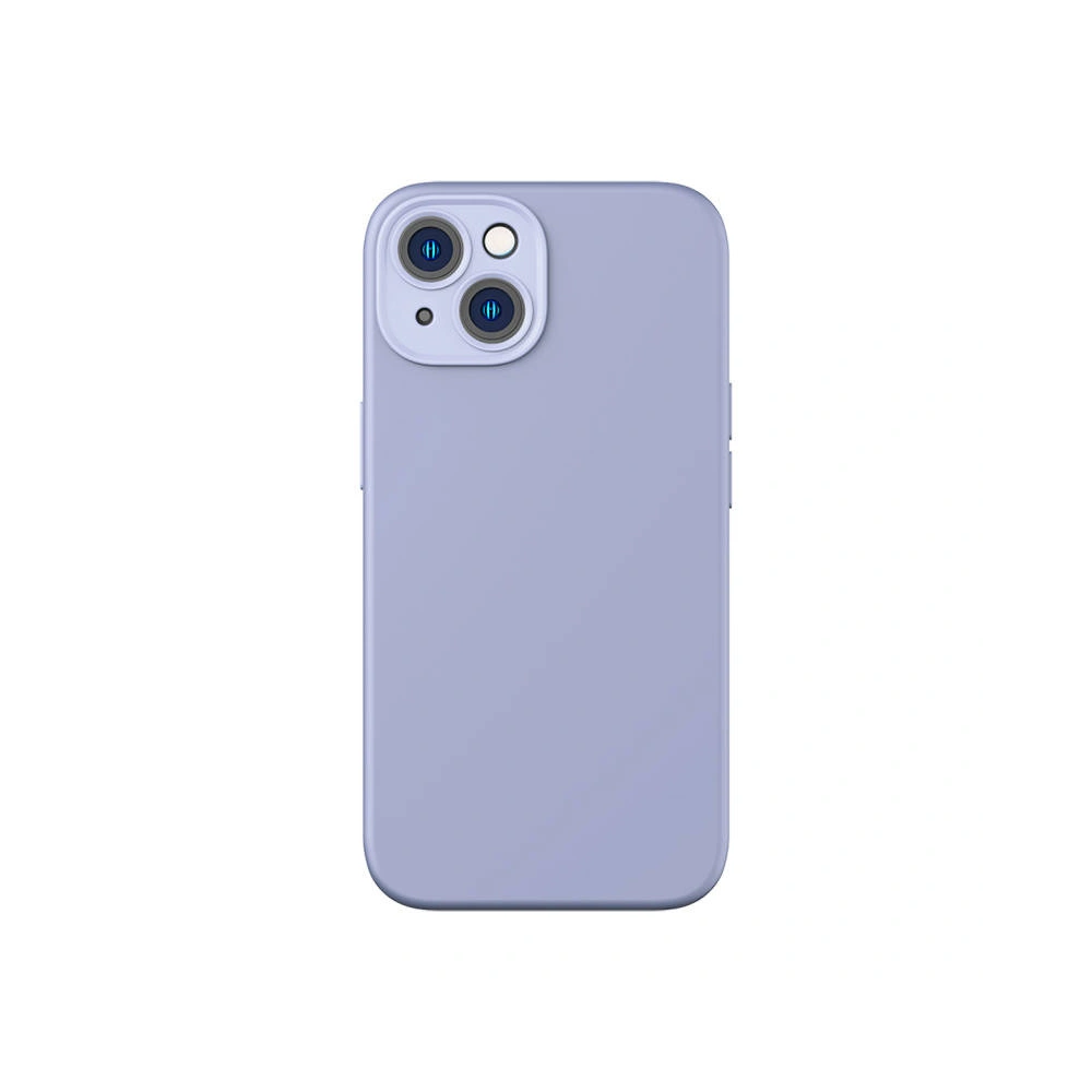 Hurtownia GSM - Set husă + sticlă Baseus Liquid Silica Gel Apple iPhone 14 Plus / 15 Plus (lavandă) - BSU3967 - {ean13} - Hurt