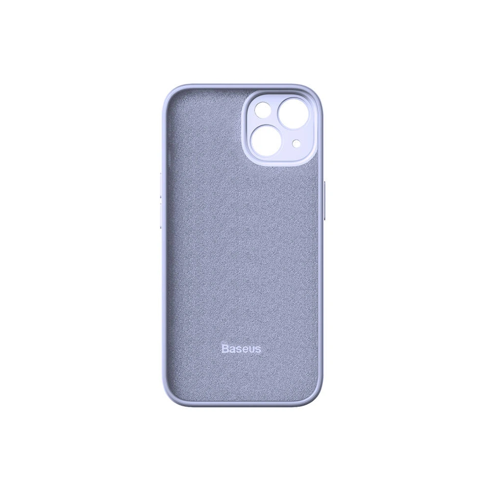 Hurtownia GSM - Set husă + sticlă Baseus Liquid Silica Gel Apple iPhone 14 Plus / 15 Plus (lavandă) - BSU3967 - {ean13} - Hurt