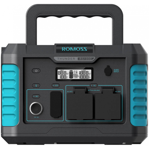 Romoss Distributor - 6936857202349 - ROM37 - ROMOSS Portable Power Station Romoss RS1000 Thunder Series, 1000W, 933Wh - B2B homescreen