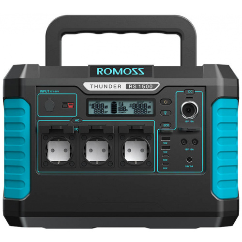 Romoss Distributor - 6936857202721 - ROM38 - ROMOSS Portable Power Station Romoss RS1500 Thunder Series, 1500W, 1328Wh - B2B homescreen