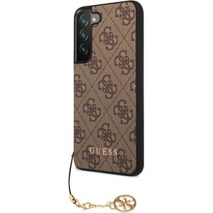 Hurtownia GSM - Etui Guess GUHCS23SGF4GBR Samsung Galaxy S23 brązowy/brown hardcase 4G Charms Collection - GUE2365 - {ean13} - Hurt