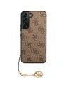 Hurtownia GSM - Case Guess GUHCS23SGF4GBR Samsung Galaxy S23 braun/brown Hardcase 4G Charms Collection - GUE2365 - {ean13} - Hurt