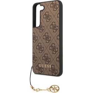Hurtownia GSM - Etui Guess GUHCS23SGF4GBR Samsung Galaxy S23 brązowy/brown hardcase 4G Charms Collection - GUE2365 - {ean13} - Hurt