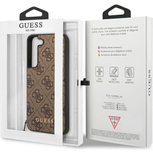 Hurtownia GSM - Etui Guess GUHCS23SGF4GBR Samsung Galaxy S23 brązowy/brown hardcase 4G Charms Collection - GUE2365 - {ean13} - Hurt