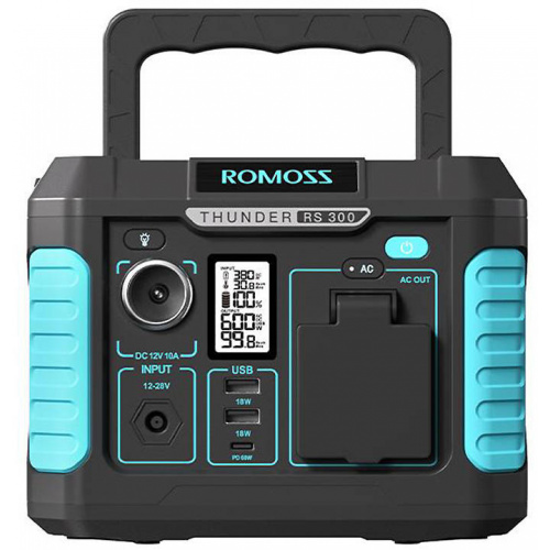 Romoss Distributor - 6936857202264 - ROM39 - ROMOSS Portable Power Station Romoss RS300 Thunder Series, 300W, 231Wh - B2B homescreen