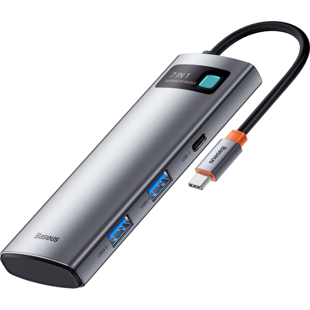 [OUTLET] 7w1 Baseus Adapter Hub USB-C na 2x USB 3.0 + HDMI + USB-C PD