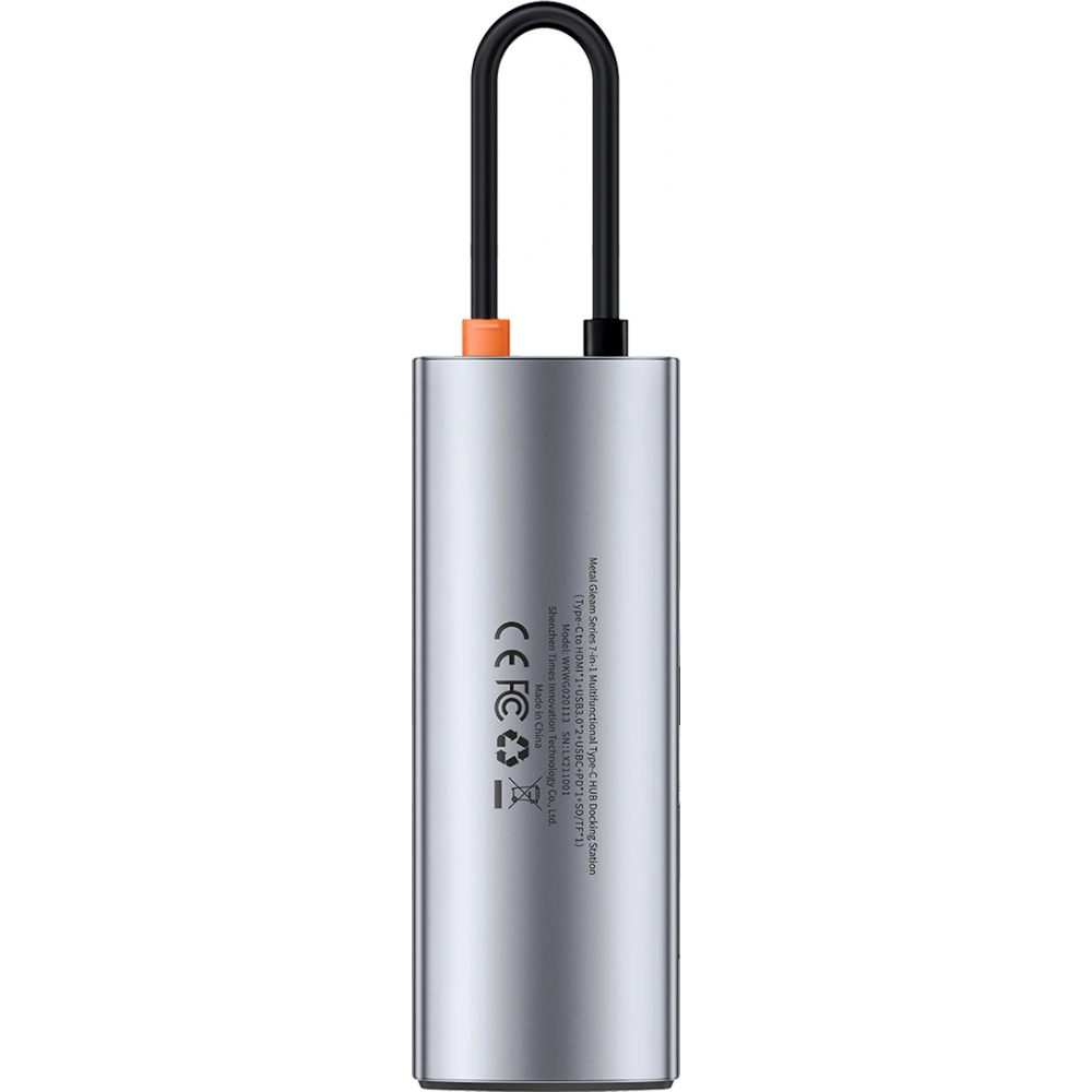 [OUTLET] 7w1 Baseus Adapter Hub USB-C na 2x USB 3.0 + HDMI + USB-C PD