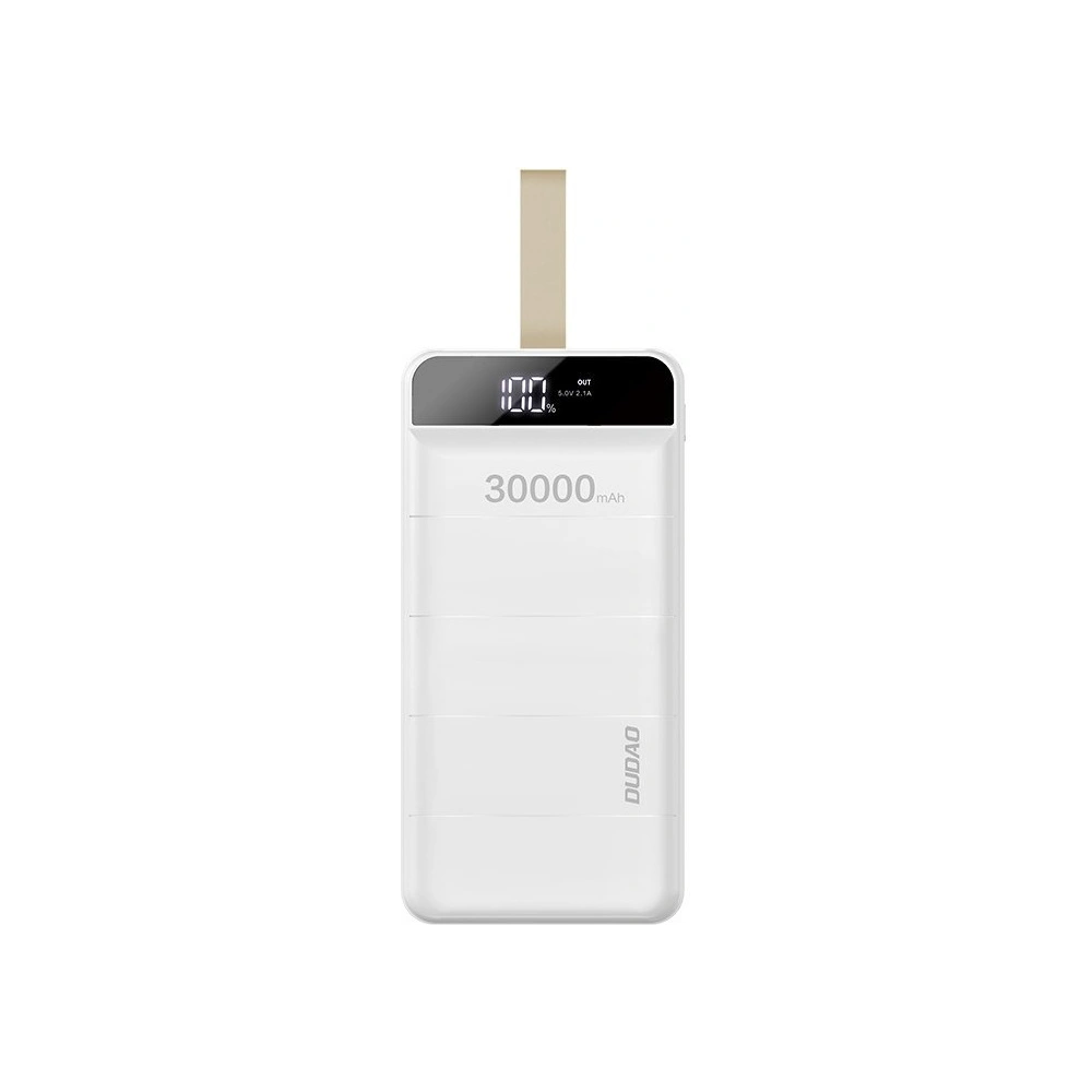 Hurtownia GSM - [OUTLET] Powerbank Dudao 30000mAh 3xUSB LED lámpa fehér (K8s+) - OT-426 - {ean13} - Hurt