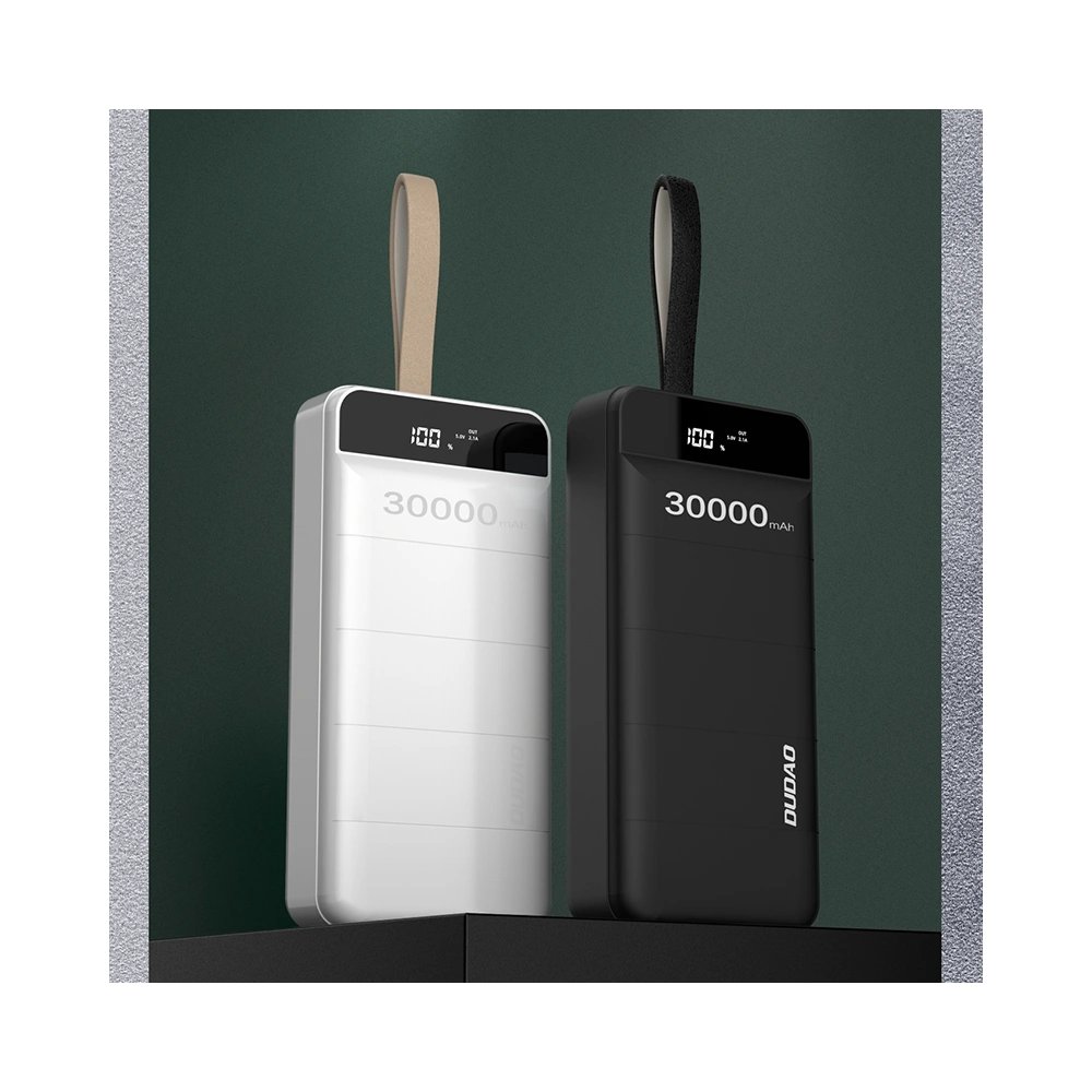 Hurtownia GSM - [OUTLET] Powerbank Dudao 30000mAh 3xUSB LED lámpa fehér (K8s+) - OT-426 - {ean13} - Hurt