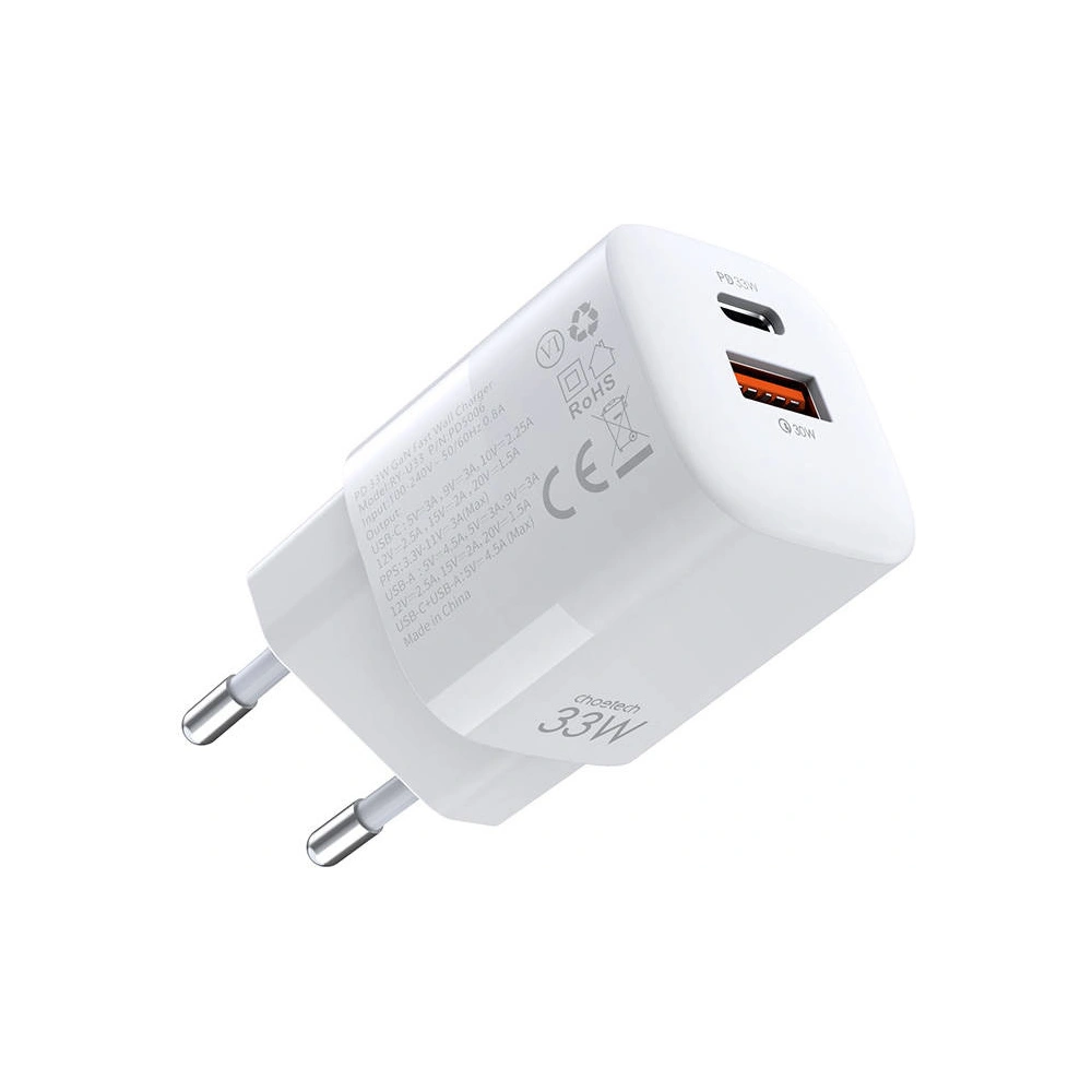 Hurtownia GSM - Ładowarka sieciowa Choetech PD5006, 33W (biała) - CHT15 - {ean13} - Hurt