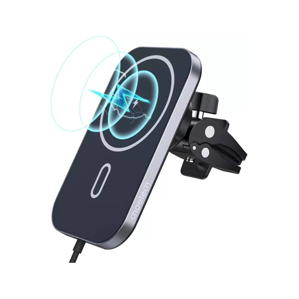 Hurtownia GSM - Auto-Halterung mit kabellosem Ladegerät Choetech T200-f (schwarz) - CHT16 - {ean13} - Hurt