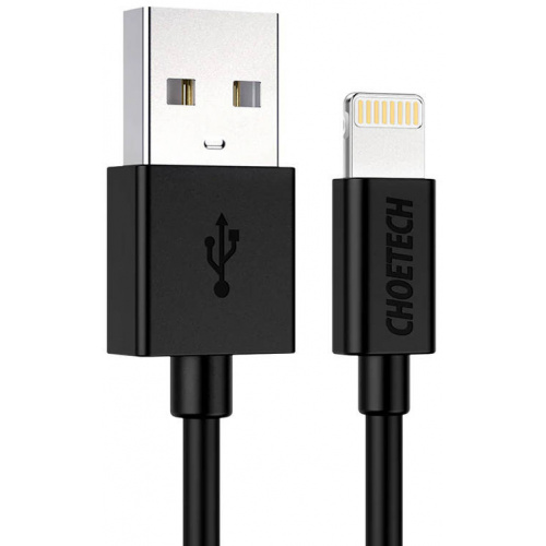 Choetech Distributor - 6971824971736 - CHT19 - Choetech IP0026 USB-A/Lightning Cable 1.2m (black) - B2B homescreen