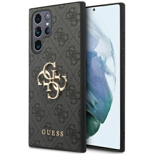 Hurtownia GSM - Case Guess GUHCS23L4GMGGR Samsung Galaxy S23 Ultra grau/grey Hardcase 4G Big Metal Logo - GUE2366 - {ean13} - Hurt
