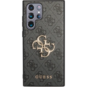 Wholesale Guess GUHCS23L4GMGGR Samsung Galaxy S23 Ultra grey hardcase 4G Big Metal Logo - GUE2366 - {ean13} - Hurt