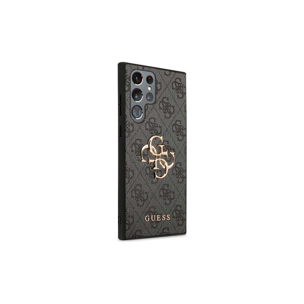 Hurtownia GSM - Etui Guess GUHCS23L4GMGGR Samsung Galaxy S23 Ultra szary/grey hardcase 4G Big Metal Logo - GUE2366 - {ean13} - Hurt