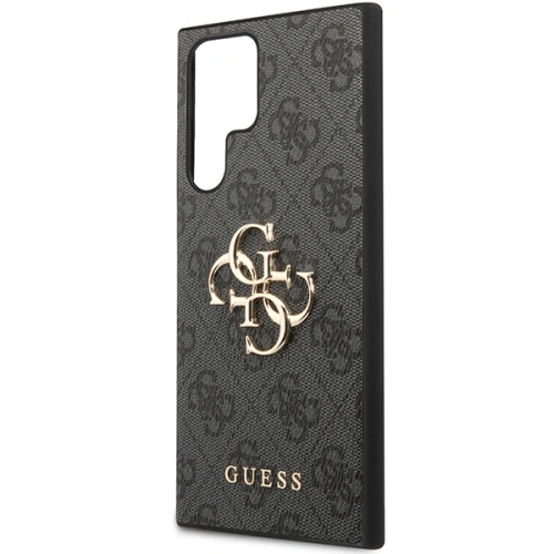 Etui Guess GUHCS23L4GMGGR Samsung Galaxy S23 Ultra szary/grey hardcase 4G Big Metal Logo