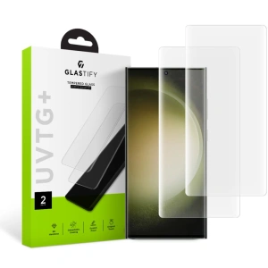 Wholesale Glastify UVTG+ Samsung Galaxy S23 Ultra Clear [2 PACK] - GST31 - {ean13} - Hurt