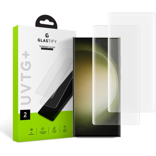 Glastify Distributor - 9490713929636 - GST31 - Glastify UVTG+ Samsung Galaxy S23 Ultra Clear [2 PACK] - B2B homescreen