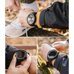 Hurtownia GSM - Etui + pasek Ringke Fusion X Guard Samsung Galaxy Watch 5/4 44mm černá - RGK1739 - {ean13} - Hurt