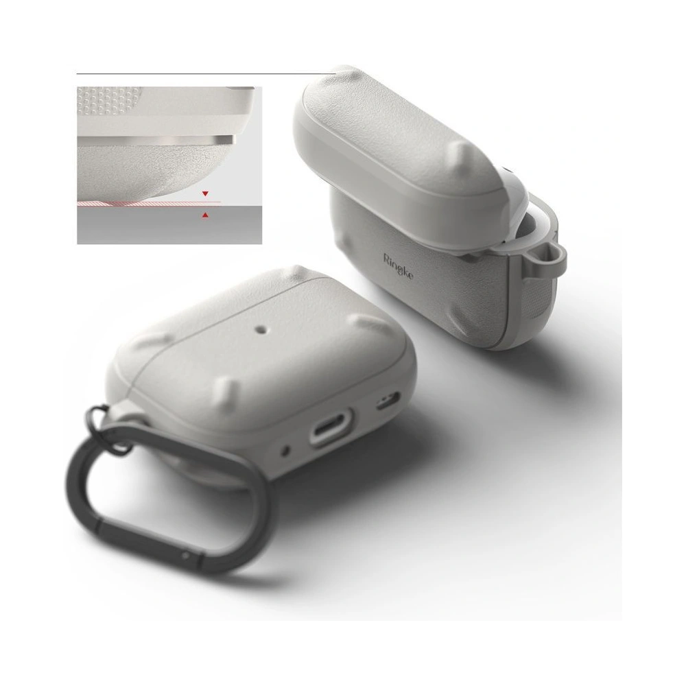 Hurtownia GSM - Etui Ringke Onyx Apple AirPods Pro 2/1 Teplá šedá - RGK1741 - {ean13} - Hurt