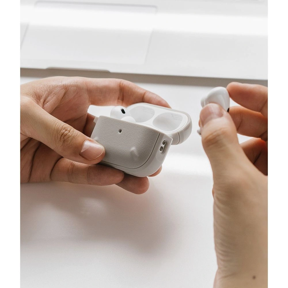 Wholesale Ringke Onyx Apple AirPods Pro 2/1 Warm Grey - RGK1741 - {ean13} - Hurt