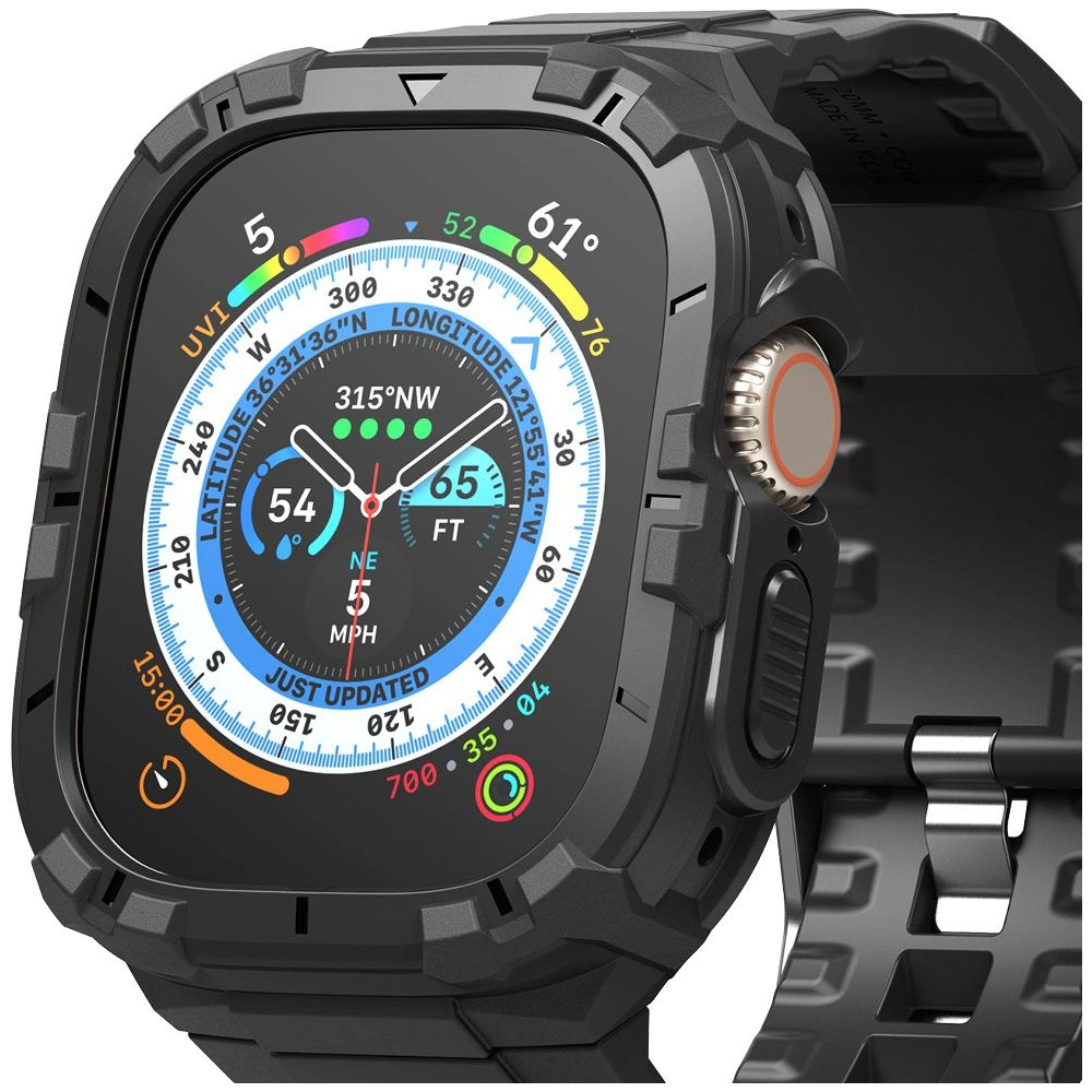 Hurtownia GSM - Etui + brățară Ringke Fusion X Guard Apple Watch Ultra 49mm Negru - RGK1742 - {ean13} - Hurt