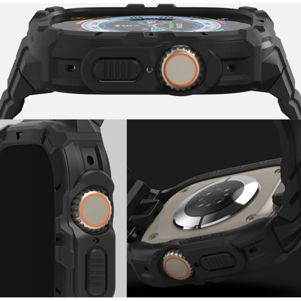 Hurtownia GSM - Etui + pasek Ringke Fusion X Guard Apple Watch Ultra 49mm černá - RGK1742 - {ean13} - Hurt